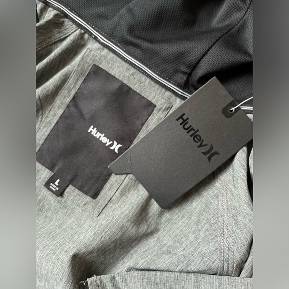 NWT HURLEY Protect Gray Jacket - Picture 5 of 13
